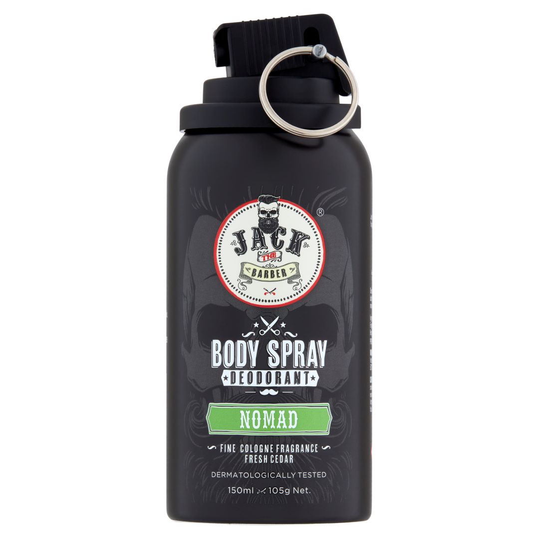 Jack The Barber Nomad Body Spray Deodorant 150g