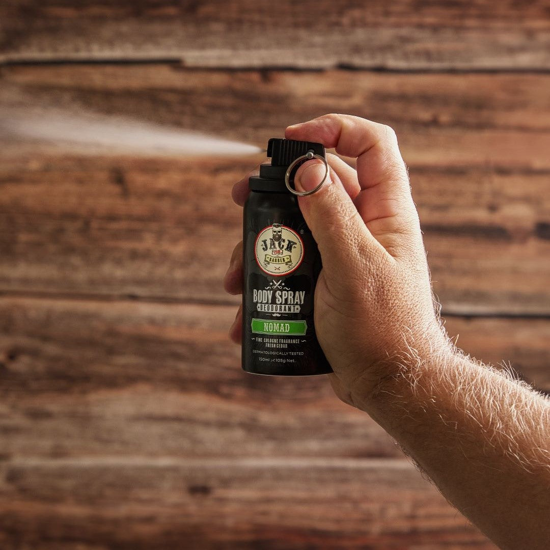 Jack The Barber Nomad Body Spray Deodorant 150g
