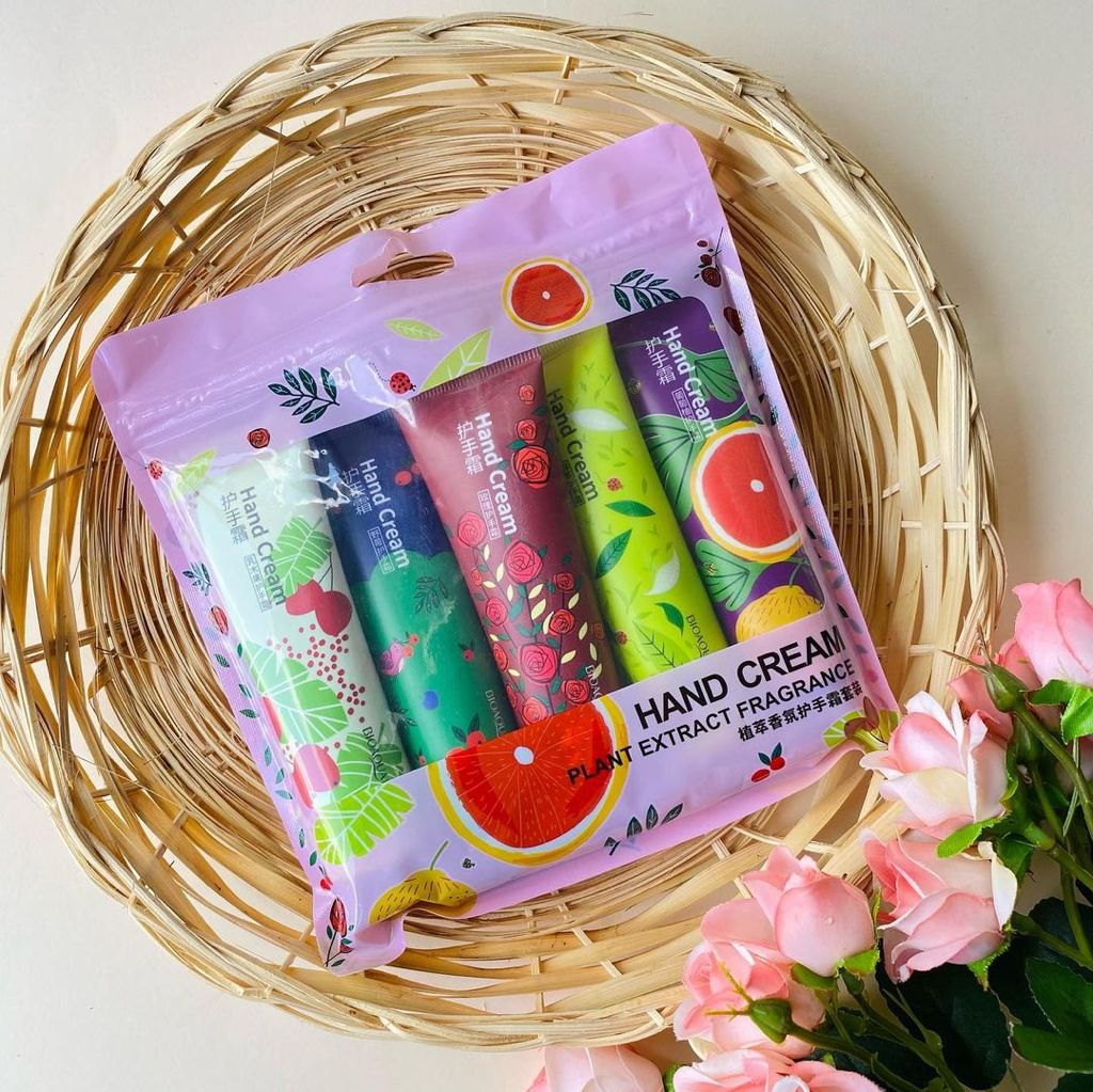 Fragrance Hand Cream Set (contains 5 creams)