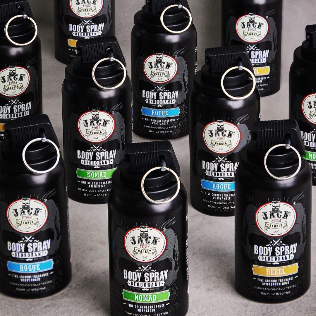 Jack The Barber Rogue Body Spray Deodorant 150g