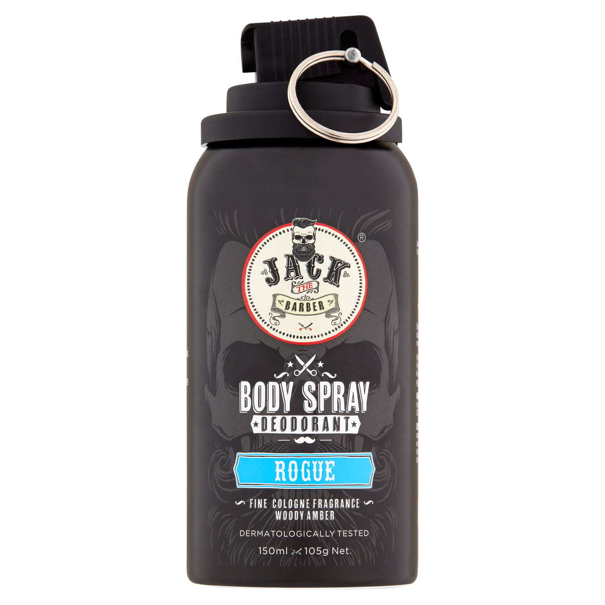 Jack The Barber Rogue Body Spray Deodorant 150g