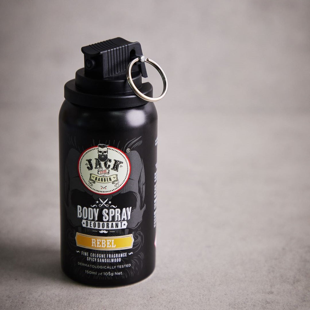 Jack The Barber Rebel Body Spray Deodorant 150g