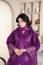 Premium Stitched 3-piece Khaddar Suit | D-3